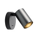 Deko-Light Bo�tier pour montage en surface CAN MIX'N MATCH 1/2 - SPOT HEAD (WALL / TABLE / FLOOR) cylindrique, m�canique, anthrazit