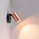 Deko-Light Bo�tier pour montage en surface CAN MIX'N MATCH 1/2 - SPOT HEAD (WALL / TABLE / FLOOR) cylindrique, m�canique, or rose