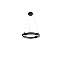 Luminaire � suspension LAUTARO 600/60 DOWN OPAL M3 IP20, noir gradable