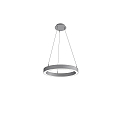 Luminaire � suspension LAUTARO 600/60 DOWN PRISMA M3 IP20, gris clair gradable