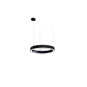 Luminaire � suspension LAUTARO 600/60 DOWN OPAL P3 IP20, noir gradable