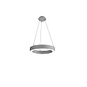 Luminaire � suspension LAUTARO 600/80 DOWN PRISMA M3 IP20, gris clair gradable