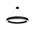 pendant luminaire LAUTARO 1200/100 DOWN PRISMA M4 IP20, black dimmable