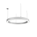 pendant luminaire LAUTARO 1200/100 DOWN OPAL P4 IP20, white dimmable