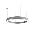 Luminaire � suspension LAUTARO 1200/100 DOWN PRISMA P4 IP20, gris clair gradable