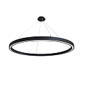 pendant luminaire LAUTARO 1500/60 DOWN OPAL M5 IP20, black dimmable