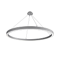 Luminaire � suspension LAUTARO 1500/60 DOWN PRISMA M5 IP20, gris clair gradable