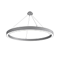 Luminaire � suspension LAUTARO 1500/80 UP/DOWN OPAL M5 IP20, gris clair gradable