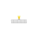 Profil en U AU-01-08 plat argent