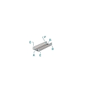 Deko-Light Profil en U AU-01-12, 12-13,3 mm plat, argent anodis�