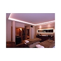  Profil en U AU-01-15 plat, noir mat