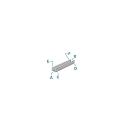 Deko-Light Profil en U AU-01-05, 5-5,7 mm plat, argent anodis�