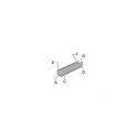 Deko-Light Profil en U AU-02-05, 5-5,7 mm haut, argent anodis�