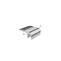 Deko-Light Profil de marche d'escalier AL-02-10, 10-11,3 mm, argent anodis�