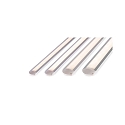 Profil en T ET-01-05 plat argent mat