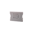Embout AU-02-20 2 pi�ces, gris
