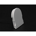  Endcaps R-AU-02-20 set 2 items, grey