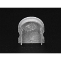  Endcaps R-AU-02-20 set 2 items, grey