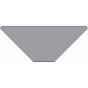 Embout P-AV-05-25 2 pièces argent