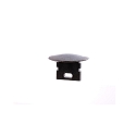Accessories for LED profile f-ET-02-05 - endcaps, 2 items, black