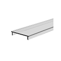 Accessories for LED profile cover P-01-20, 100cm, clear, 95% transmission