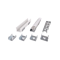  Clip de fixation C-10 lot de 2, aluminium
