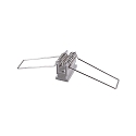�crou en T avec ressort de tension ET-04-12 lot de 2, argent anodis�