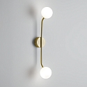 Decor Walther Wall luminaire PEP TWO, G9, IP20, gold matt