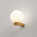Decor Walther Luminaire mural CLUB LIGHT E27 IP20, or mat, opale 