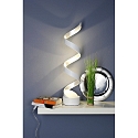 ECO-Light Lampe de table HELIX 4 flammes IP20, blanche 