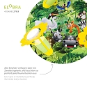 Elobra Luminaire de plafond WILDNIS TIERWELT 3 flammes E14, vert
