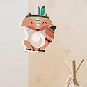 Elobra Luminaire � suspension LITTLE INDIANS �FUCHS FILIP� E27, orange