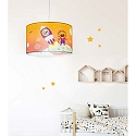 Elobra Luminaire � suspension LITTLE ASTRONAUTS �SPACE MISSION� 25/40 E27, bleu