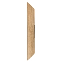 Elobra Luminaire mural COLOMBIA à 2 flammes GU10, chêne naturel gradable
