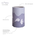 Elobra Lampe de table SCANDI ,,WALD