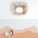 Elobra Luminaire de plafond SCANDI ,,WALD