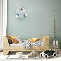 Elobra Luminaire de plafond SCANDI �ANTARKTIS� 3 flammes E14, violet
