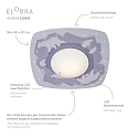 Elobra LED Ceiling luminaire SCANDI ,,SAVANNE