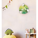 Elobra Luminaire de plafond DINOS 3 flammes E14, vert