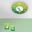 Elobra Luminaire de plafond DINOS, vert