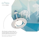 Elobra Rondell DINOS, 3x E14, blue