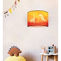 Elobra Pendant luminaire DINOS 25/40, E27, blue