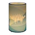 Elobra LED Table lamp DINOS 25/15, 3W, blue