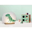 Elobra Lampe de table DINOS, bleu
