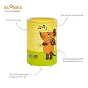 Elobra LED Table lamp MAUS 25/15, 3W, green, yellow