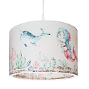 Elobra Lampe suspendue MEERJUNGFRAU E27, multicolore