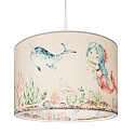 Elobra Lampe suspendue MEERJUNGFRAU E27, multicolore