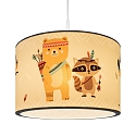 Elobra Lampe suspendue LITTLE INDIANS E27, menthe verte