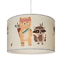Elobra Lampe suspendue LITTLE INDIANS E27, menthe verte