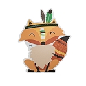 Luminaire mural LITTLE INDIANS FUCHS FILIP, orange